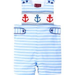 Anchor Smocked ShortAlls